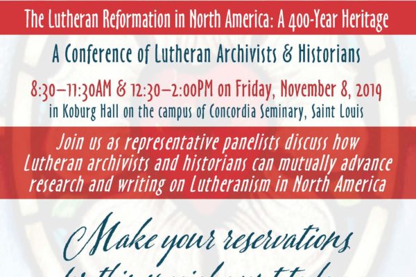 Conference on Lutheranism in North America